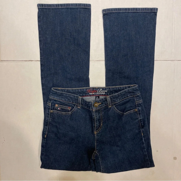 Tommy Hilfiger Hope Boot Jeans Size 4 R - Picture 2 of 5